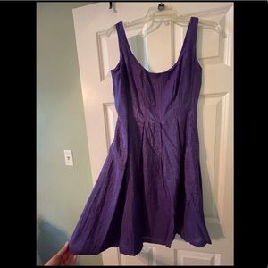 Nine West Purple Shimmer Dress, Size 4